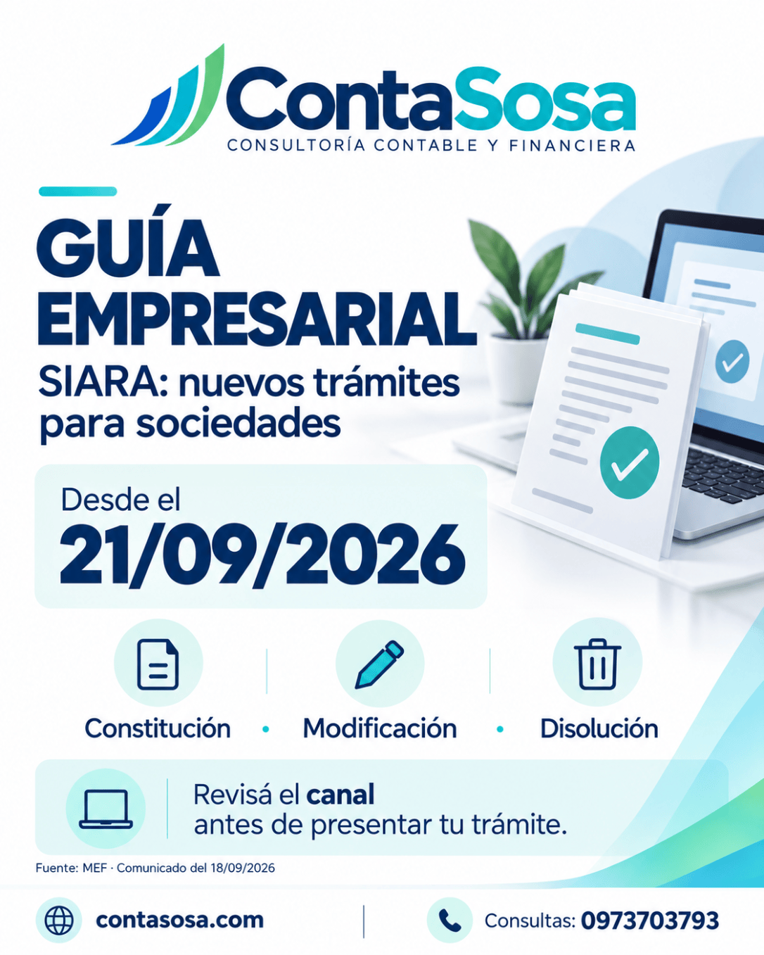 SIARA reemplaza trámites de SIMPLE: qué deben revisar las sociedades desde el 21 de&nbsp;septiembre
