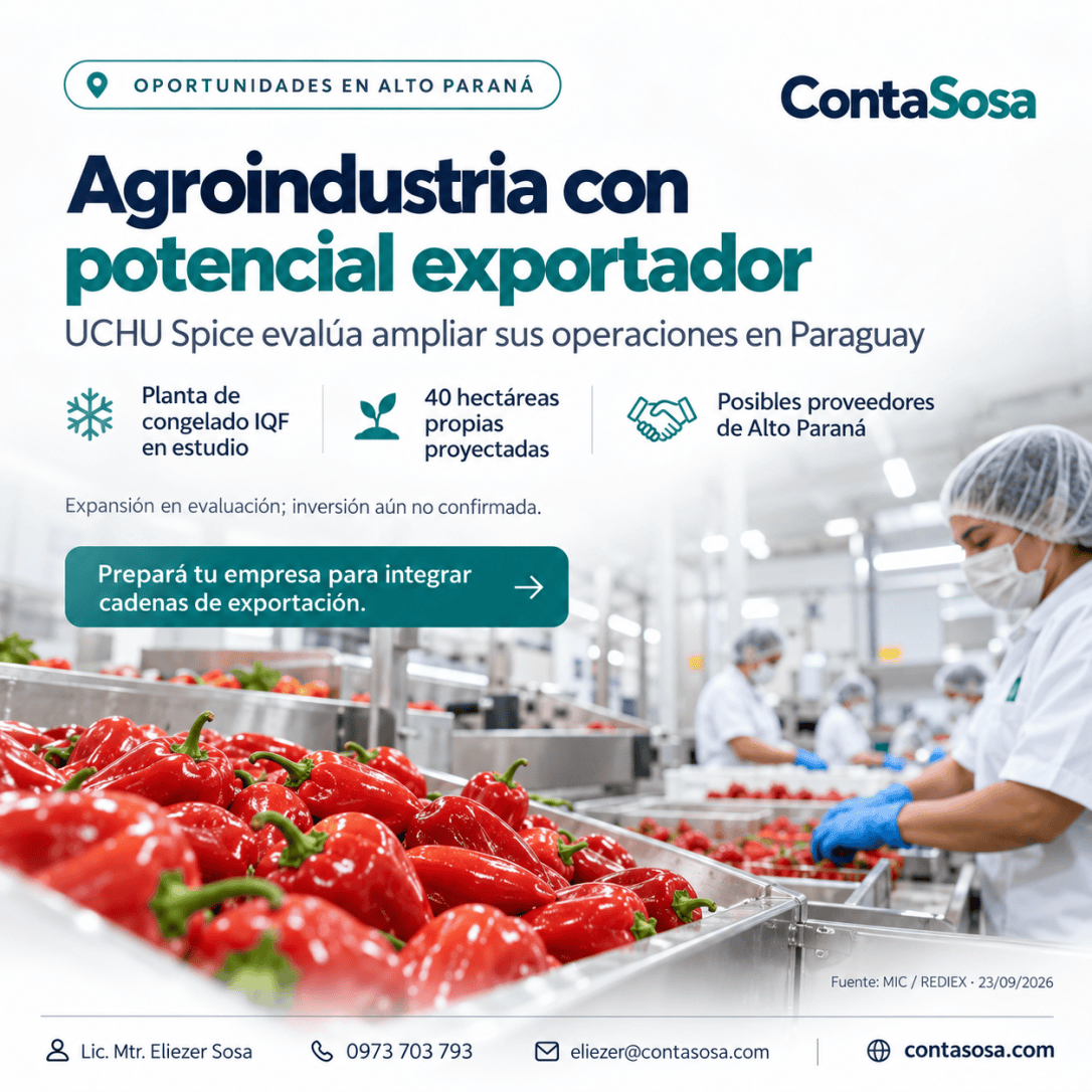 Agroindustria con potencial exportador: oportunidades para Alto&nbsp;Paraná